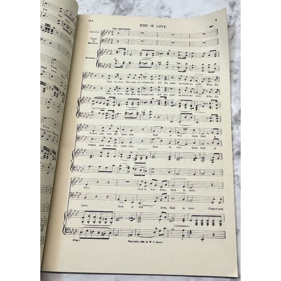 Sacred Duets for Church and Home Vocal Songbook 1903 Sheet Music Songs - Picture 5 of 9